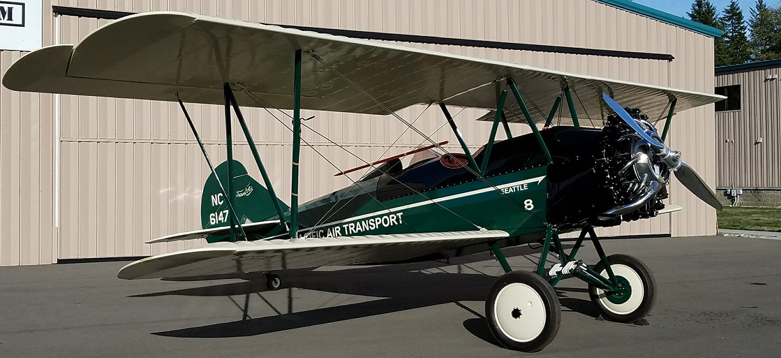 1928 travel air biplane